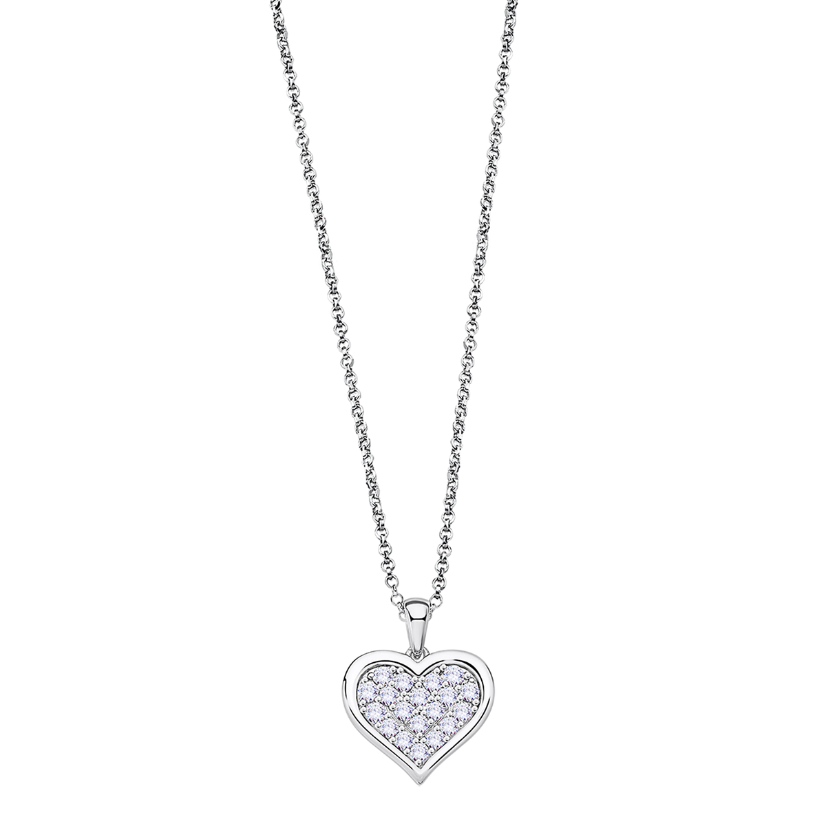 Colgante Plata Lotus LP3125-1/1 Corazón Circonitas