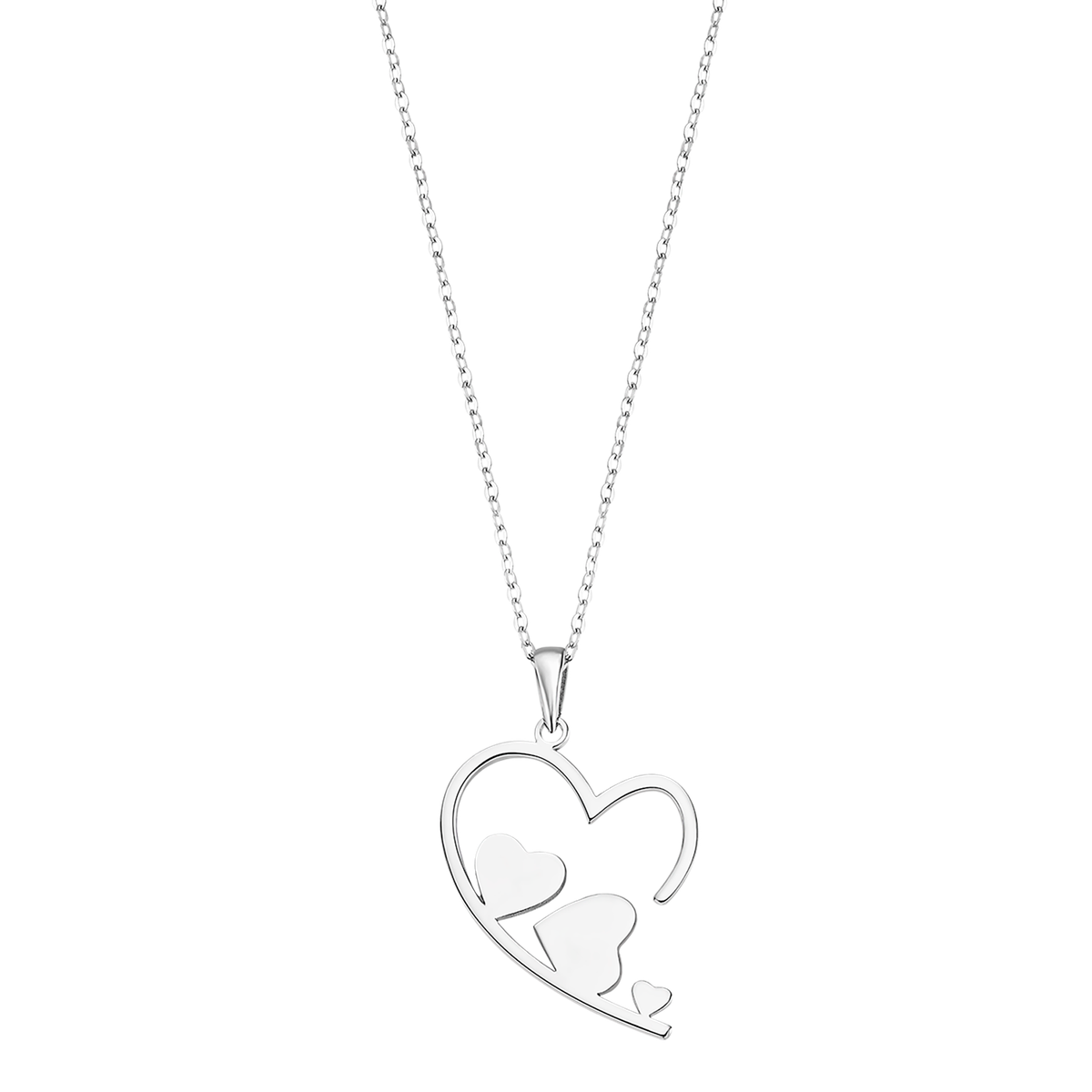 Colgante Plata Lotus LP3237-1/1 Corazones