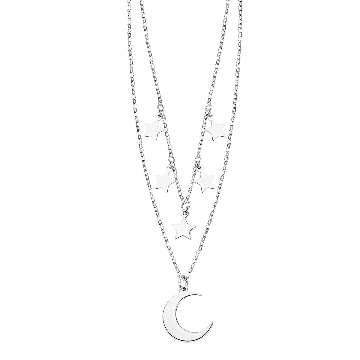 Colgante Plata Lotus LP3258-1/1 Luna - Estrellas