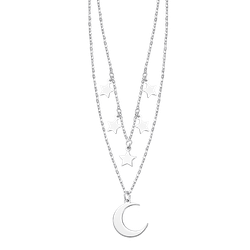 Colgante Plata Lotus LP3258-1/1 Luna - Estrellas