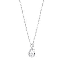 Colgante Plata Lotus LP3647-1/1 Infinito Circonitas