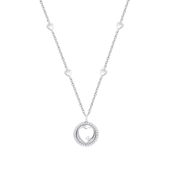 Colgante Plata Lotus LP3917-1/1 Aro Corazón Circonitas