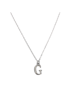 Colgante Plata Mujer PCOL2/G Letra G Lisa