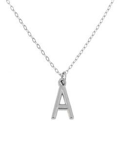 Colgante Plata Mujer PCOL2/S Letra S Lisa