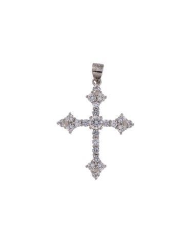 Colgante Plata Mujer PCRZ29 Cruz Circonitas