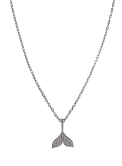 Colgante Plata Mujer PGAR748/1 Cola Pez Circonitas