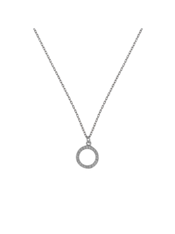 Colgante Plata Mujer PGAR791 Aro Circonitas