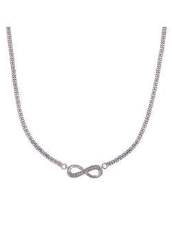 Colgante Plata Mujer PGAR883 Infinito Circonitas