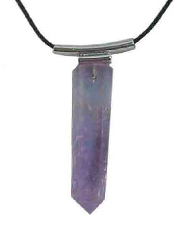 Colgante Tubo de Amatista