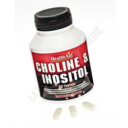 Colina/Inositol 250mg/250mg 60 Comprimidos Health Aid