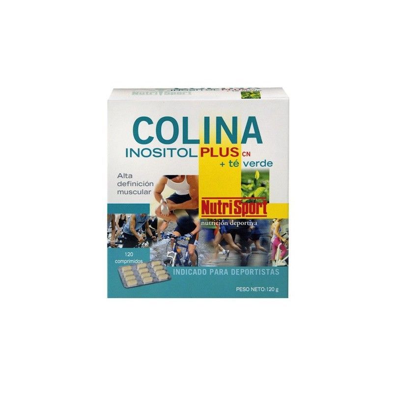 Colina Inositol Plus+Te Verde 120 Comp
