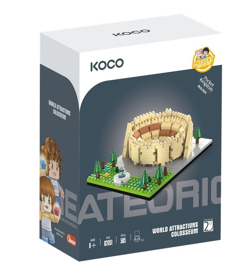 Coliseo Romano Kit de Construcción - Koco