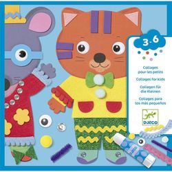 Collage Animales divertidos Djeco