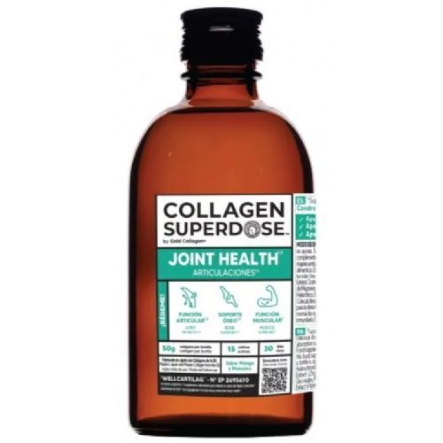 Collagen superdose joint health 1 frasco 300ml sabor mango y naranja