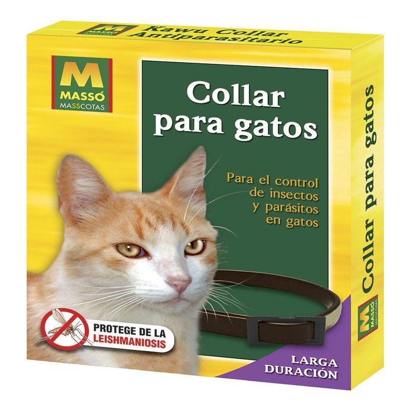 Collar antiparasitos para gatos