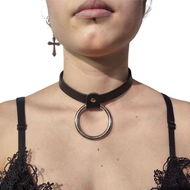 Collar choker aro grande