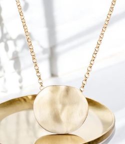 Collar IPPOCAMPO plancha oval plata bañada en oro  IPEL77