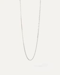 Collar PDPAOLA cadena de plata Essential. CO02-910-U