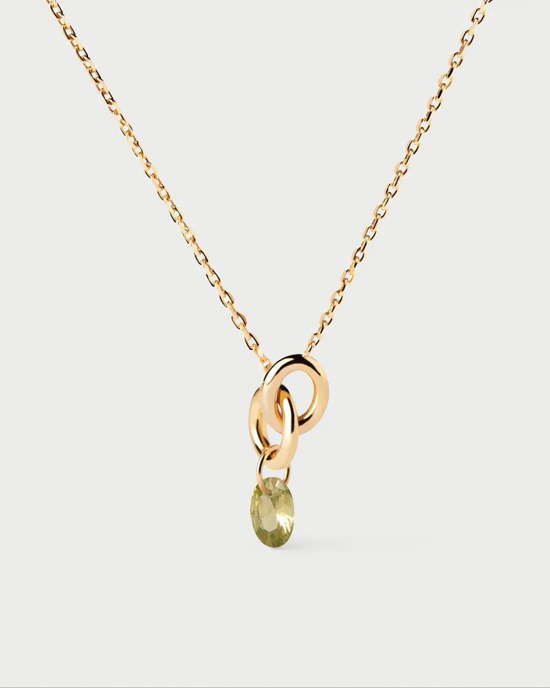 Collar PDPAOLA Lily verde. CO01-845-U