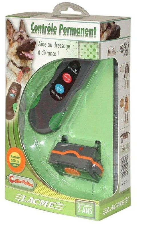 Collar Reflex - Control permanente 100m