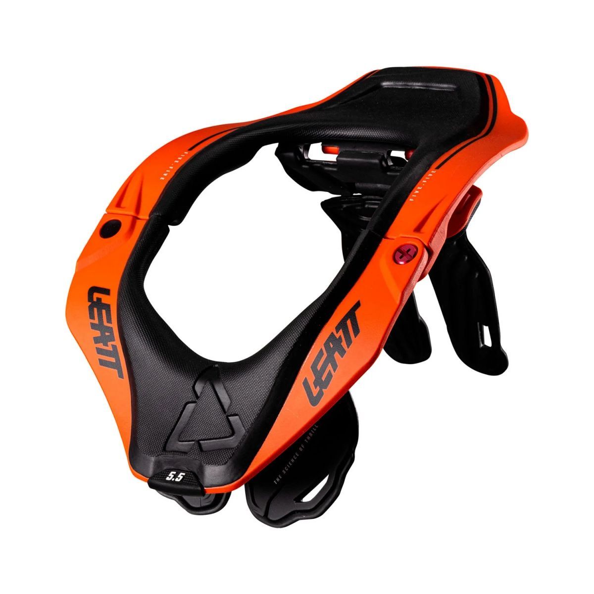 🛡️🔥 Collarín 5.5 Leatt Naranja – Máxima protección y rendimiento para los riders más exigentes