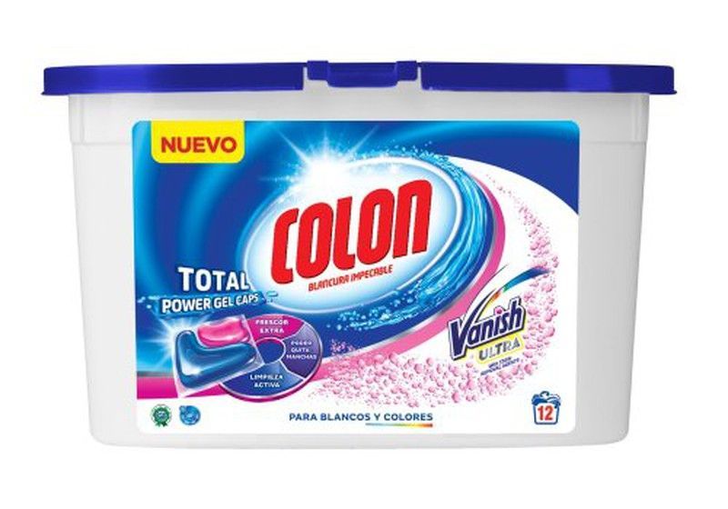 Colon Caps 2En1 Power Gel/Vanish (12 D)
