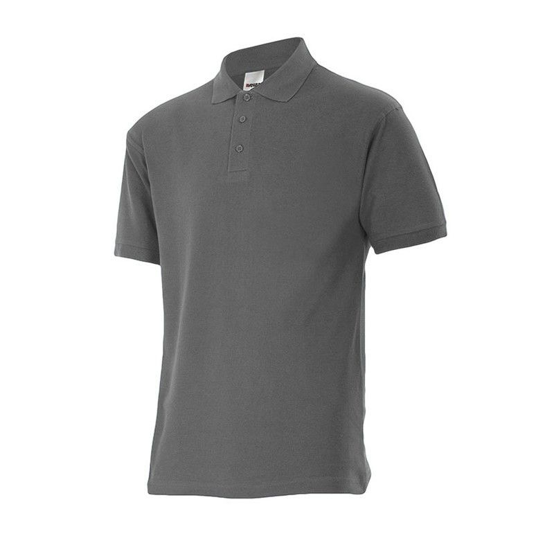 Color gris. Polo Manga Corta Rpo-1 Gris. T/Xl
