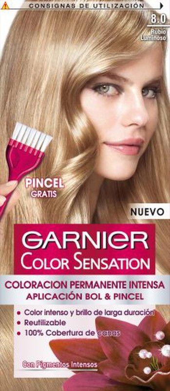 Color Sensation N. 8.0 Rubio Luminoso