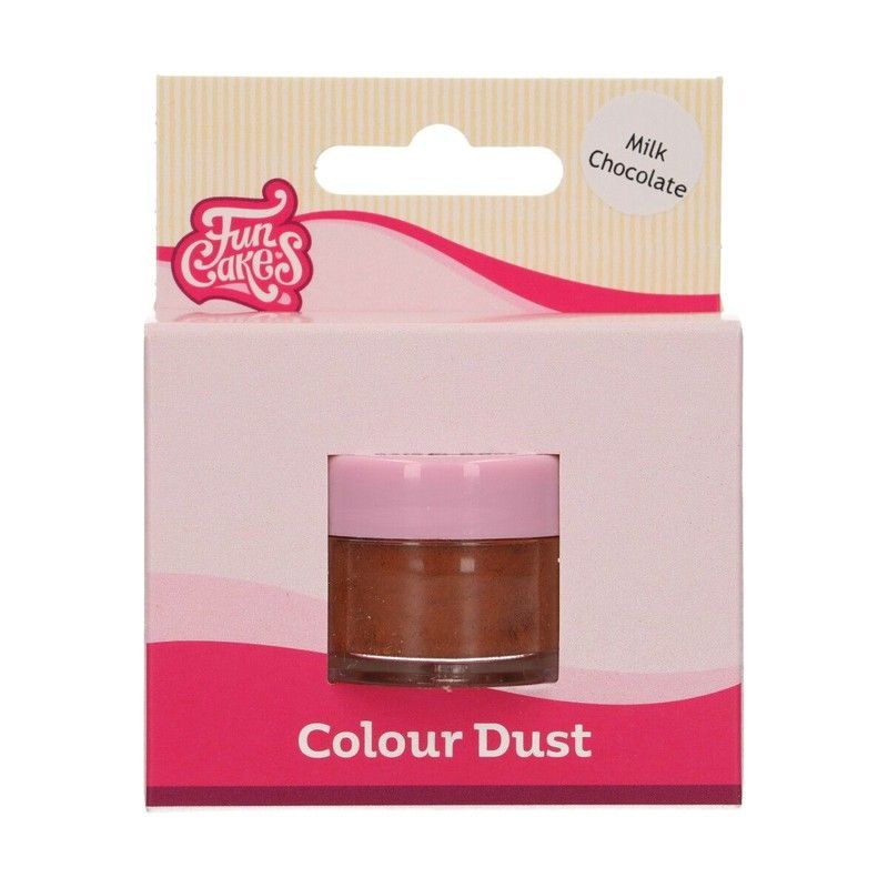 Colorante polvo dust chocolate leche funcakes