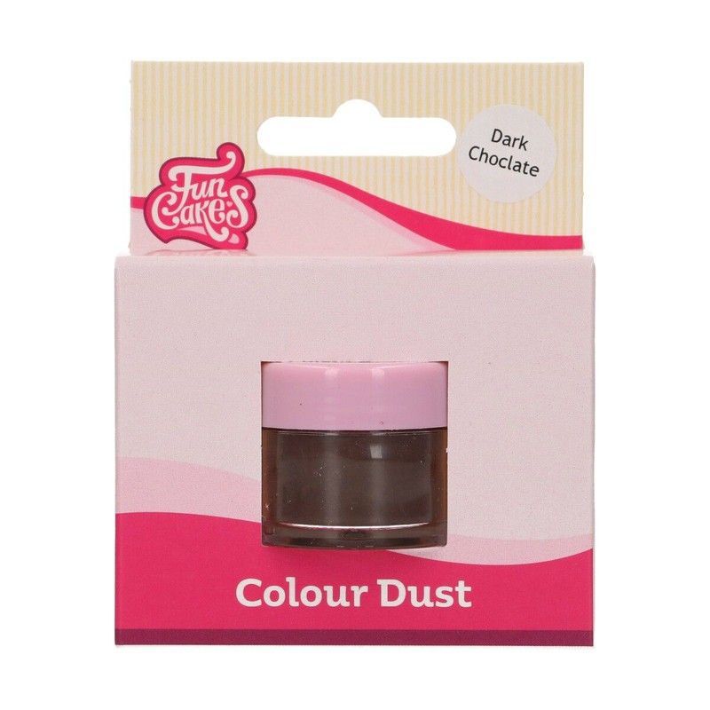 Colorante polvo dust chocolate negro funcakes