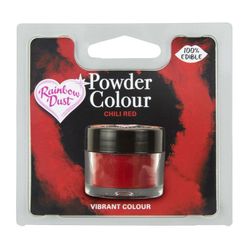 Colorante polvo powder rojo chilli rainbow dust