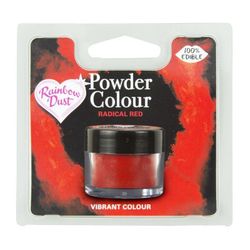 Colorante polvo powder rojo radical rainbow dust