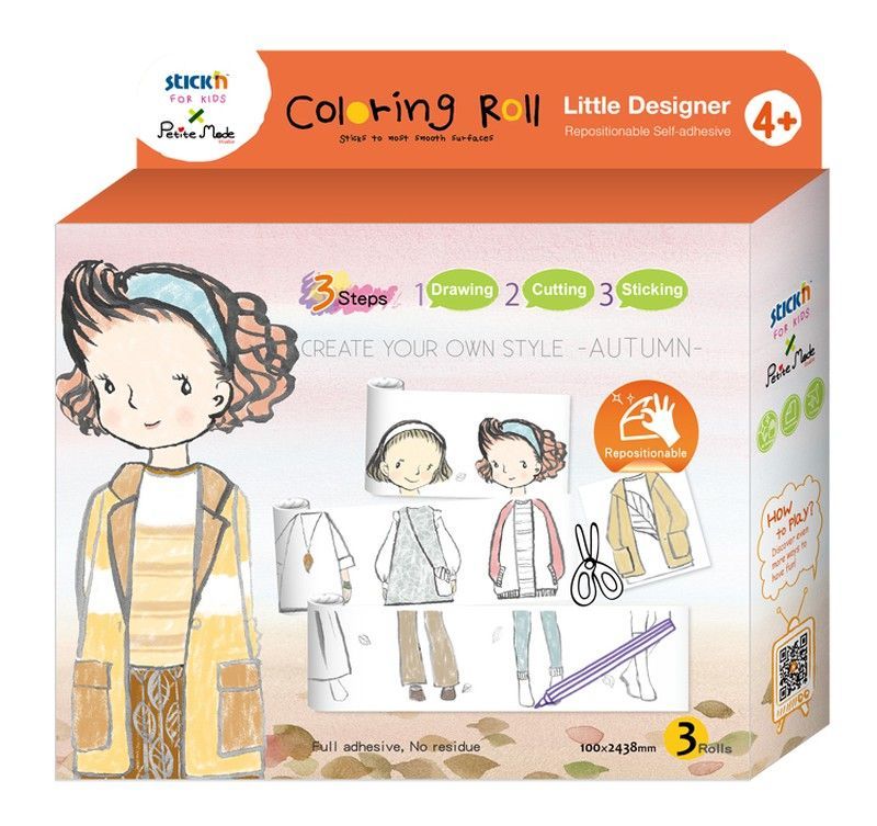 Coloring Roll Estaciones: Otoño