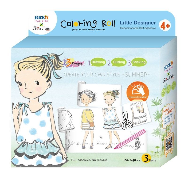 Coloring Roll Estaciones: Verano