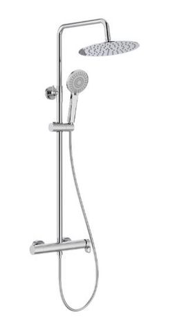 Columna de ducha monomando Roca Vega Plus Round