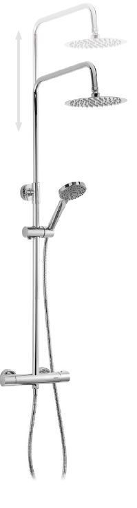 Columna de ducha termostática Cabel Sfera Ther