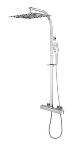 COLUMNA EXTENSIBLE CUADRADA TERMOSTATICA