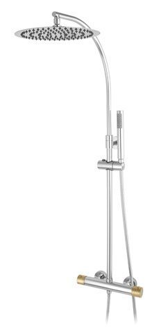 COLUMNA EXTENSIBLE TUBO REDONDO TERMOSTATICA