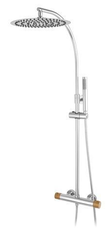 COLUMNA EXTENSIBLE TUBO REDONDO TERMOSTATICA