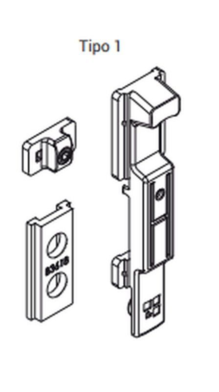 Comando para pasador negro.