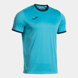 Combi Premium Short Sleeve T-Shirt Fluor Turquoise Dark Navy