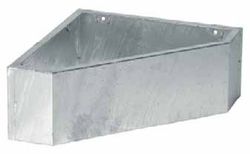 Comedero Esquina de chapa galvanizada para caballos