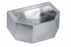 Comedero Frontal de chapa galvanizada para caballos