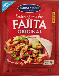 Comida Mexicana Condimento Fajita 28G Santa Maria