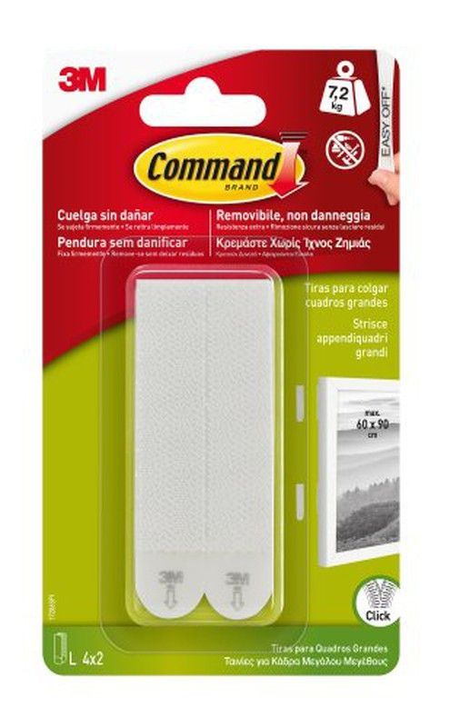 Command Tira Cuelga Cuadros 7,2 Kg (4X2)