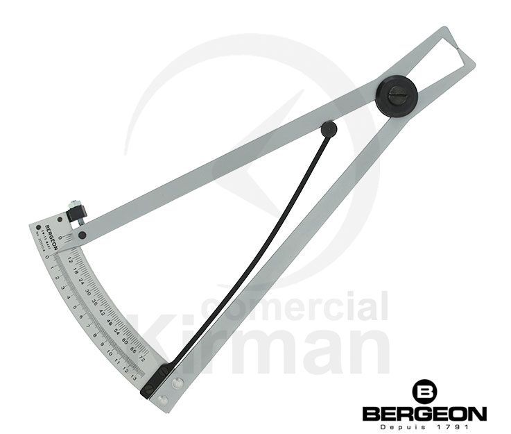 Compás Bergeon 0-13mm Acero 32026 Décimas Y DuoDécimas