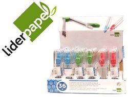 Compas Liderpapel con Protector de Punta -Colores Surtidos