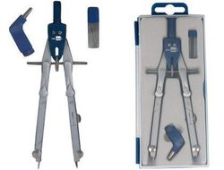 Compas Liderpapel Micrometrico con Bigotera Rapida y Adaptador