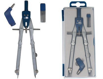 Compas Liderpapel Micrometrico con Bigotera Rapida y Adaptador