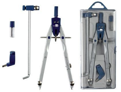 Compas Liderpapel Microtermico Bk-304 -Con Adaptador y Alargadera